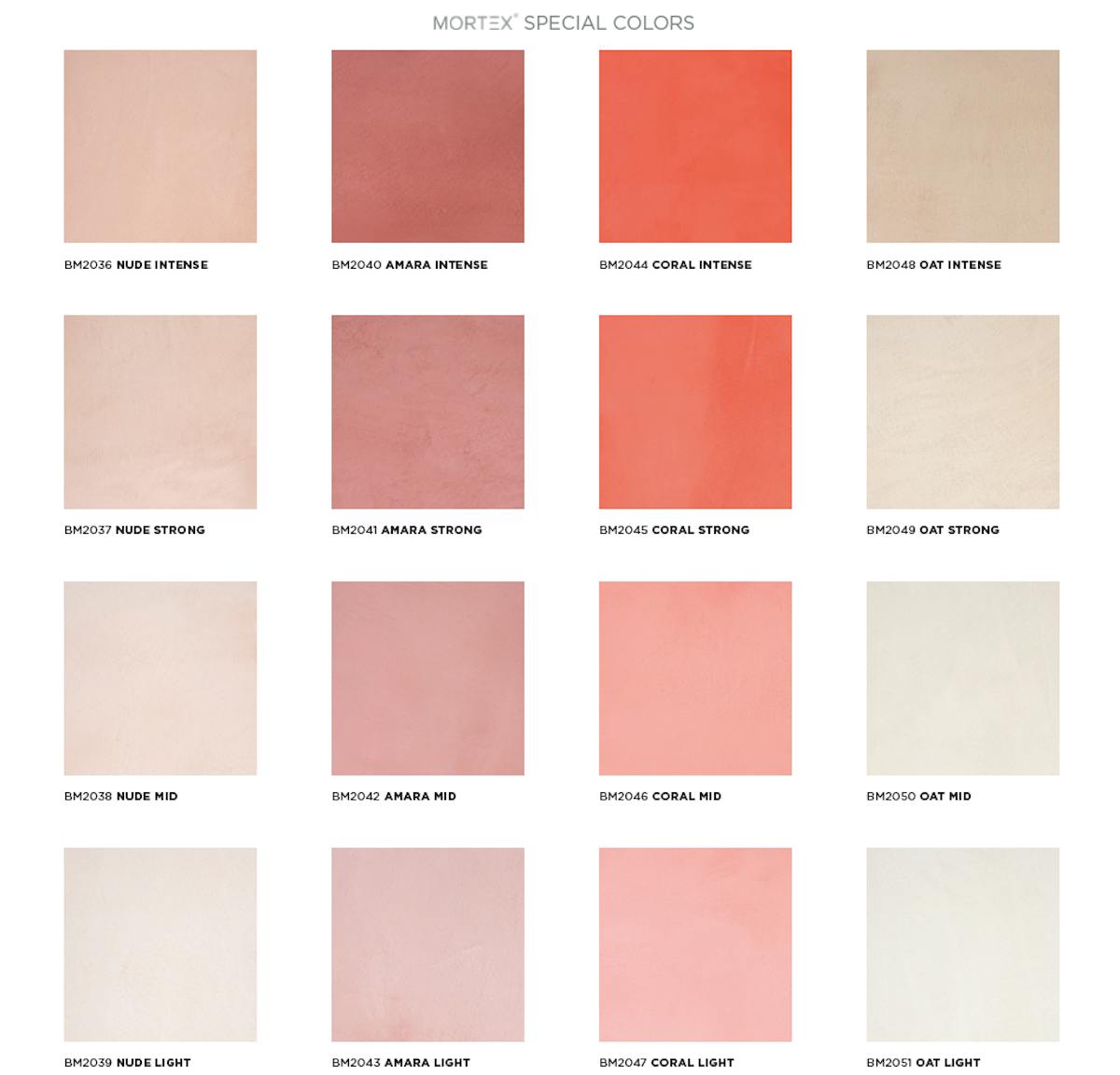 モールテックス 2024年 新色 16色