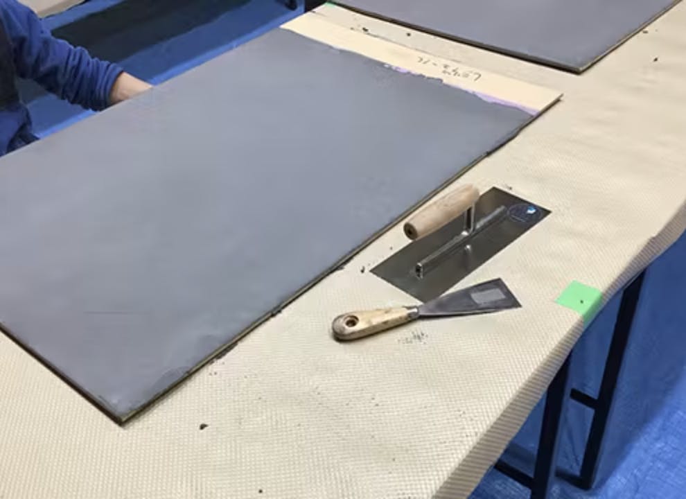 モールテックス 薄塗り