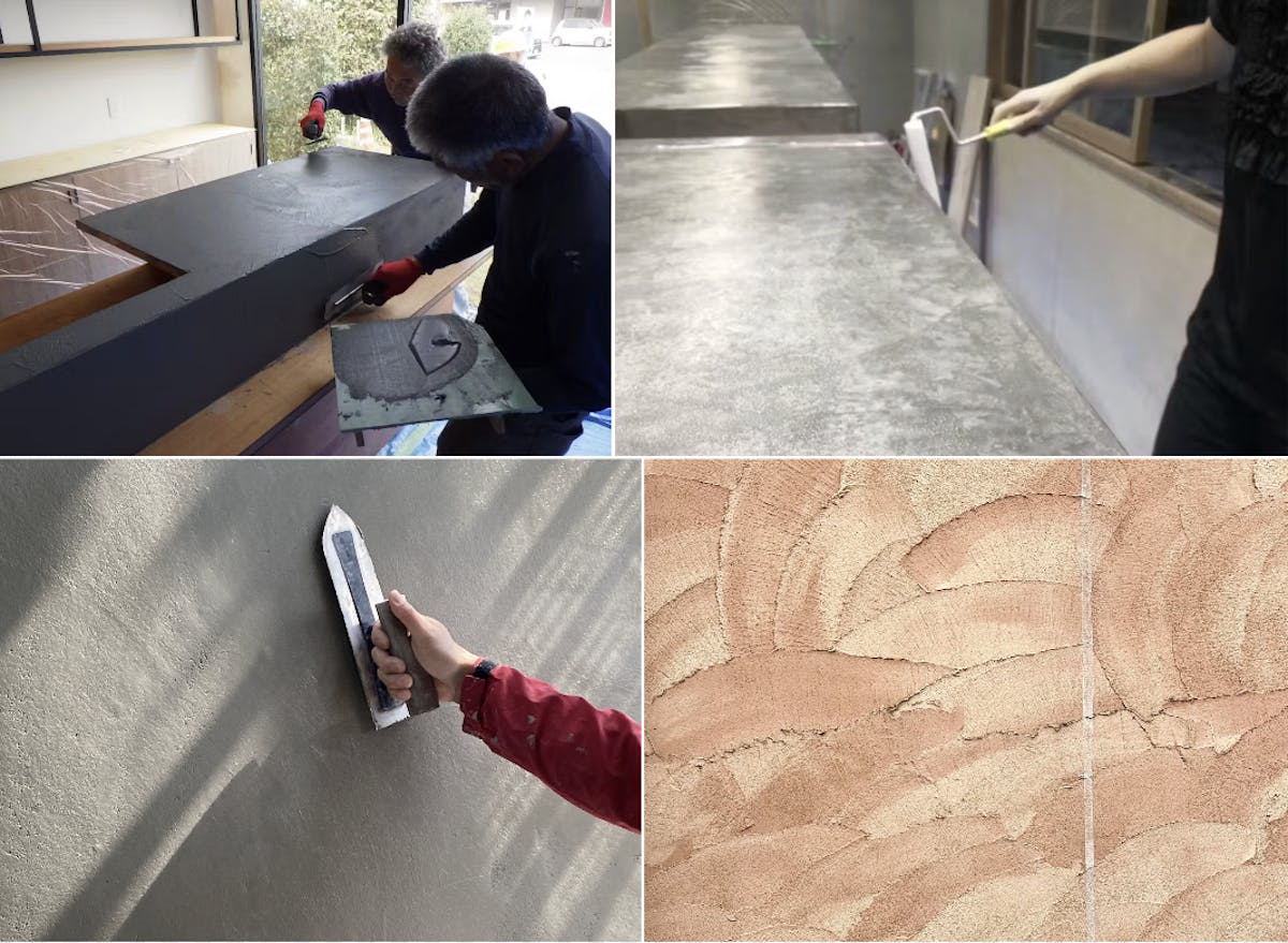 左官　雰囲気　テクスチャ