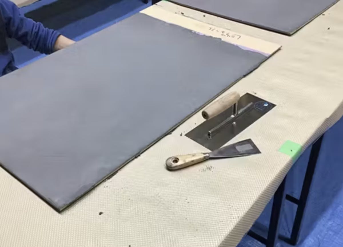 モールテックス　薄塗り