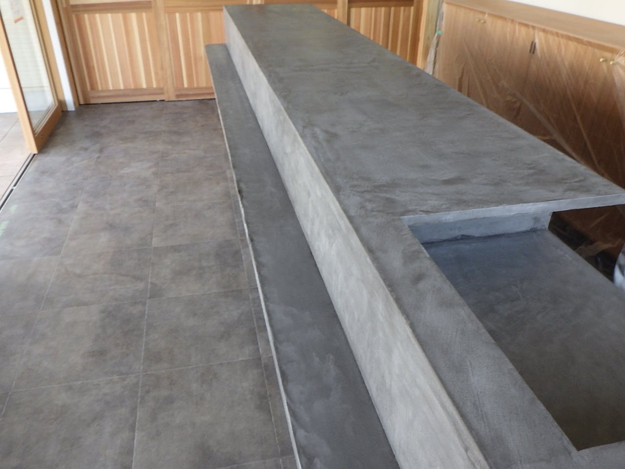 モールテックスで素敵なお店を 施工の流れ②｜サカンアート.JP