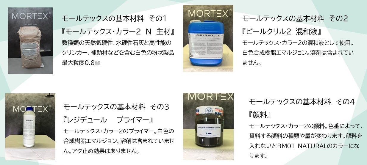 販売卸売モールテックス・カラー2 F4 左官 MORTEX 鏝 メンテナンス